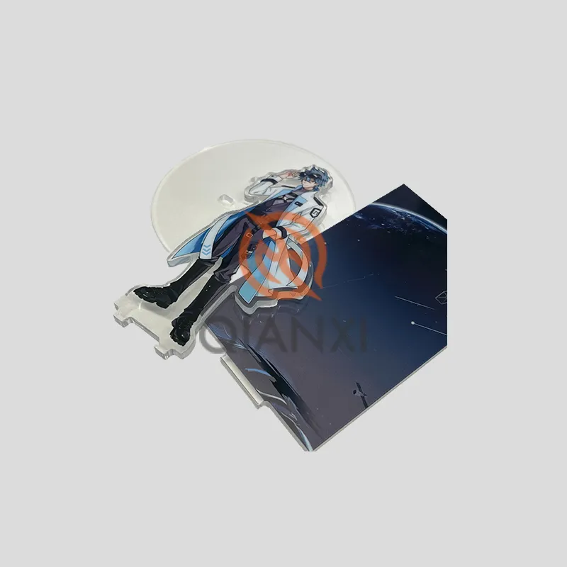 Anime Acrylic Split-Style Refrigerator Standee Magnet