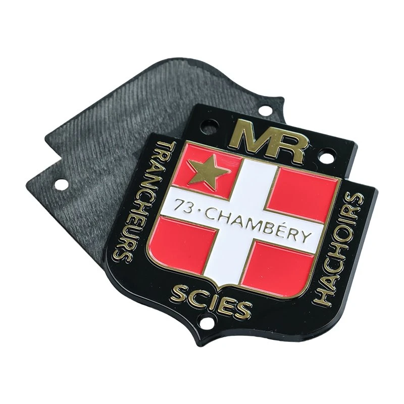 Cast Zinc Alloy Metal Badge