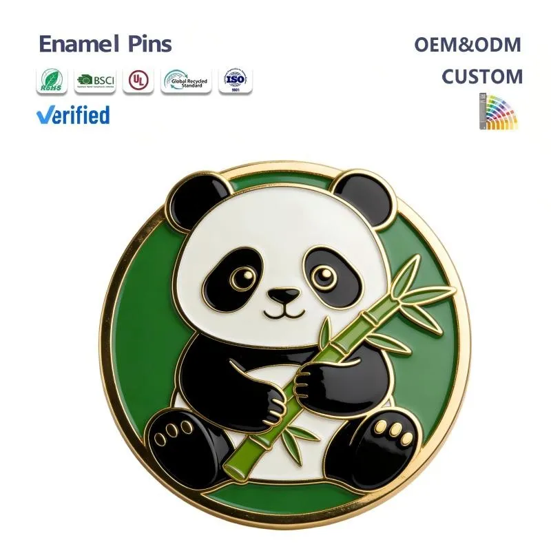 Custom Die-Cut Animal Enamel Pins factory