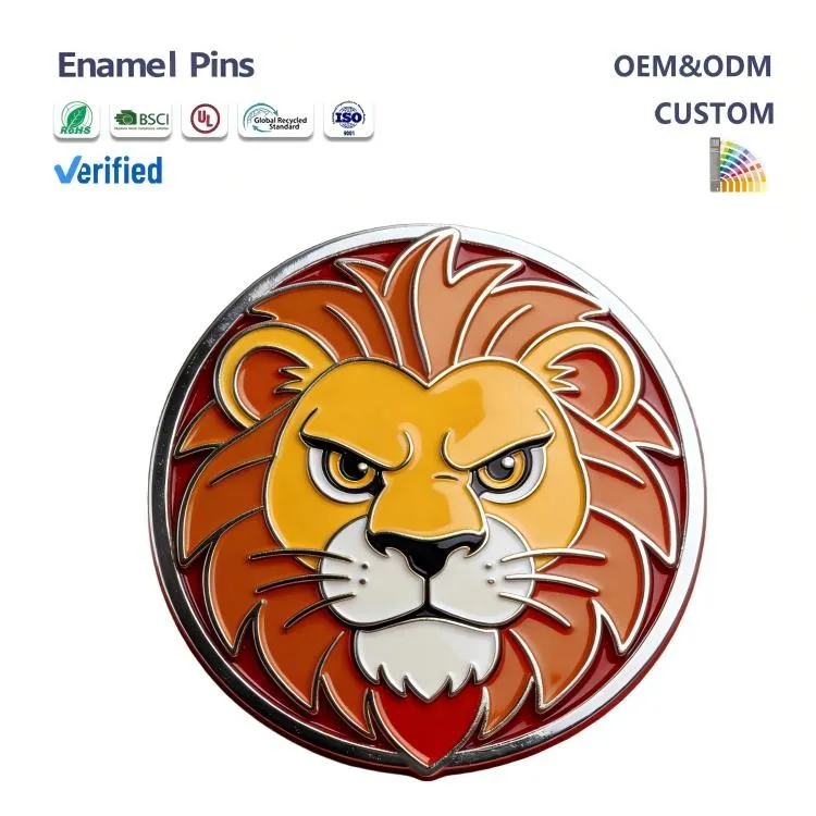 Custom Die-Cut Animal Enamel Pins suppliers