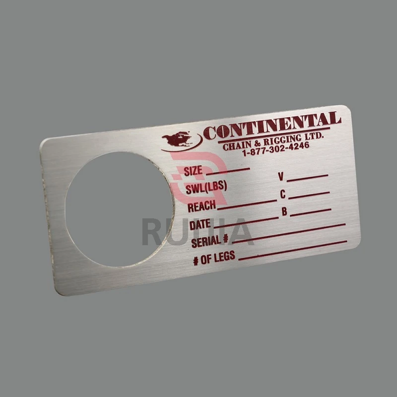 Etched Metal Nameplates Etched Metal Nameplates