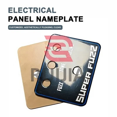 Electrical Panel Nameplate